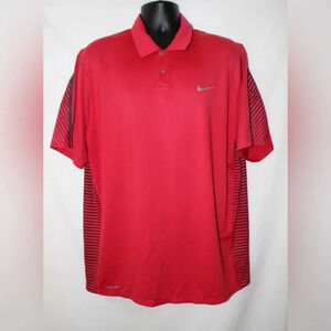 Nike Tiger Woods TW Engineered Stripe Polo XL